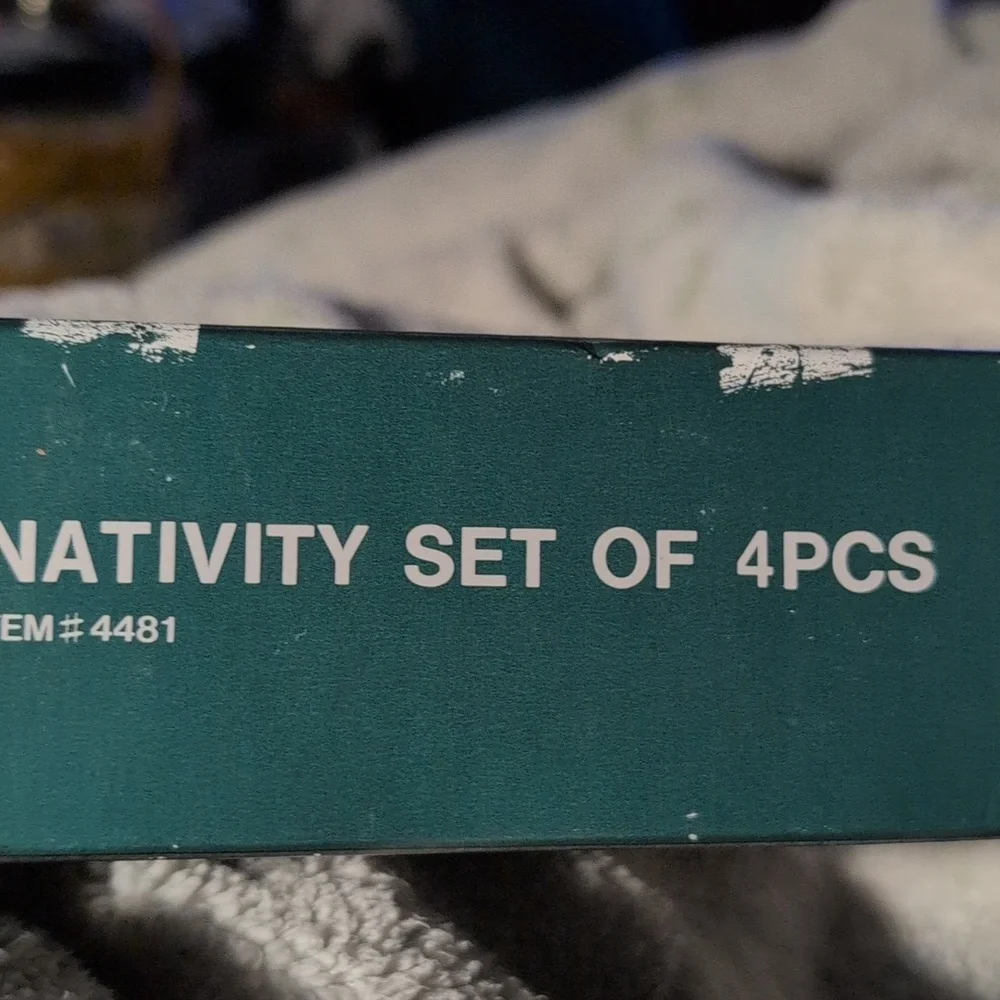 Vintage piece nativity